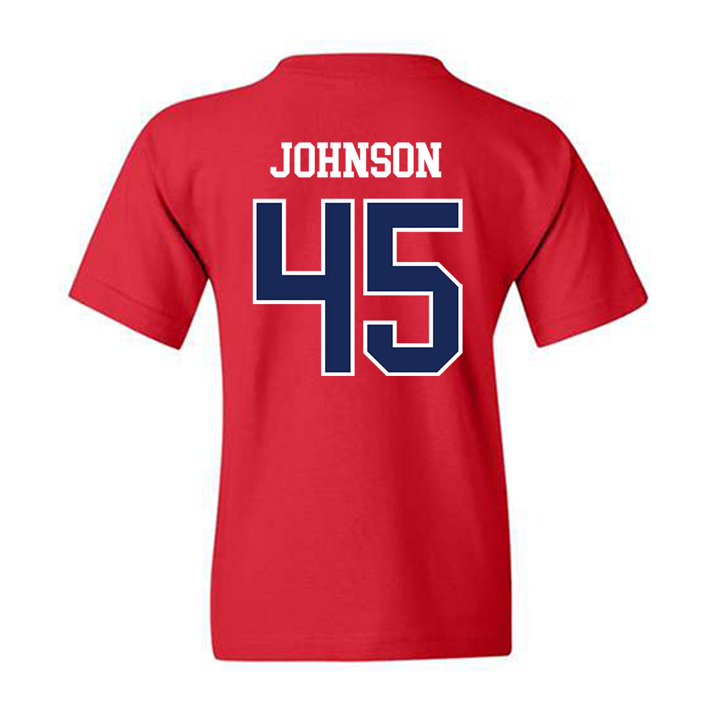 Arizona - NCAA Football : Victory Johnson - Classic Shersey Youth T-Shirt-1