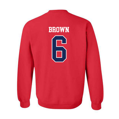 Arizona - NCAA Football : Taye Brown - Classic Shersey Crewneck Sweatshirt-1