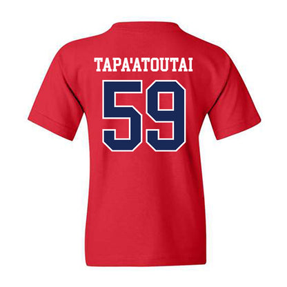 Arizona - NCAA Football : Rhino Tapa'atoutai - Classic Shersey Youth T-Shirt-1