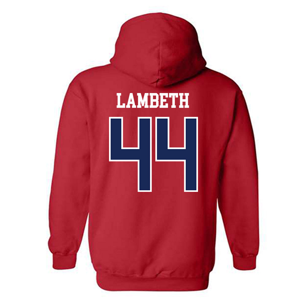 Arizona - NCAA Beach Volleyball : Katie Lambeth - Classic Shersey Hooded Sweatshirt-1