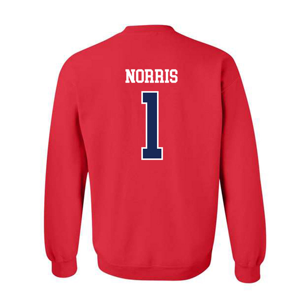 Arizona - NCAA Beach Volleyball : Leah Norris - Classic Shersey Crewneck Sweatshirt-1
