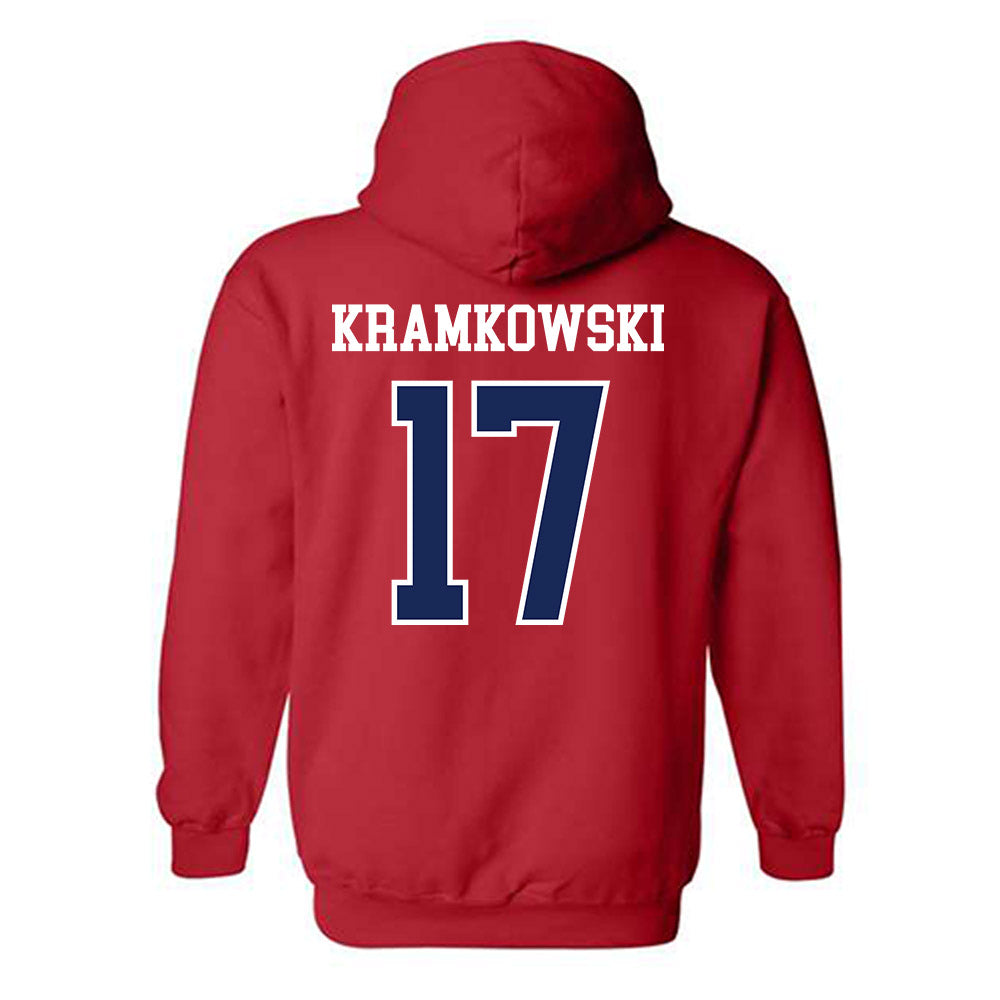 Arizona - NCAA Baseball : Owen Kramkowski - Classic Shersey Hooded Sweatshirt-1