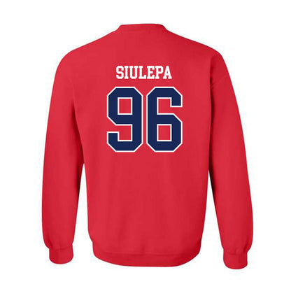 Arizona - NCAA Football : Zac Siulepa - Classic Shersey Crewneck Sweatshirt-1