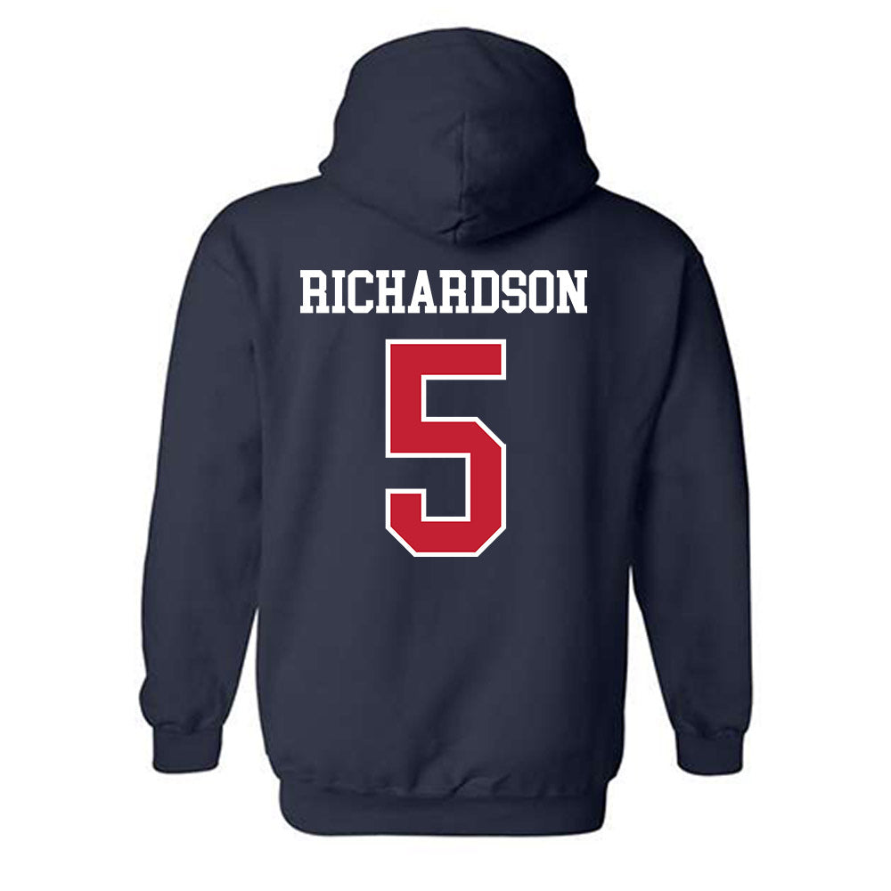 Arizona - NCAA Football : Gio Richardson - Classic Shersey Hooded Sweatshirt-1