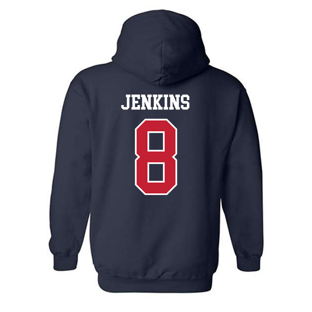 Arizona - NCAA Softball : Grace Jenkins - Classic Shersey Hooded Sweatshirt-1