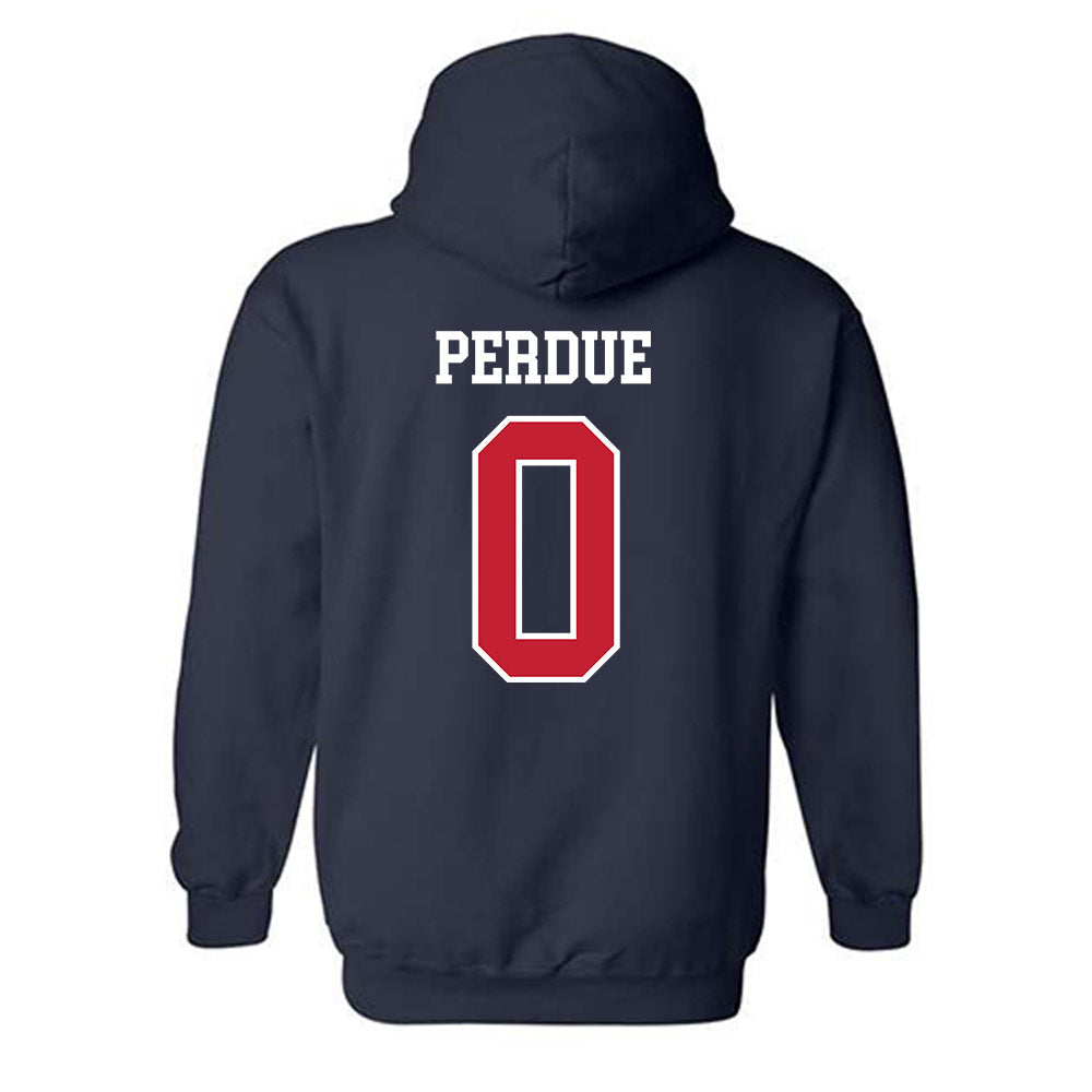 Arizona - NCAA Women's Basketball : Mickayla Perdue - Classic Shersey Hooded Sweatshirt-1