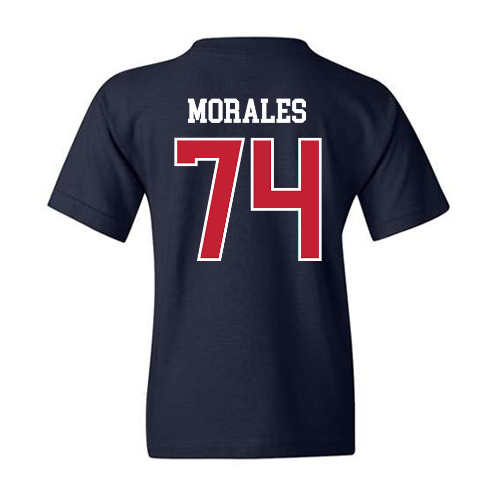 Arizona - NCAA Football : Justin Morales - Classic Shersey Youth T-Shirt-1