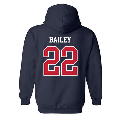 Arizona - NCAA Baseball : Smith Bailey - Classic Shersey Hooded Sweatshirt-1