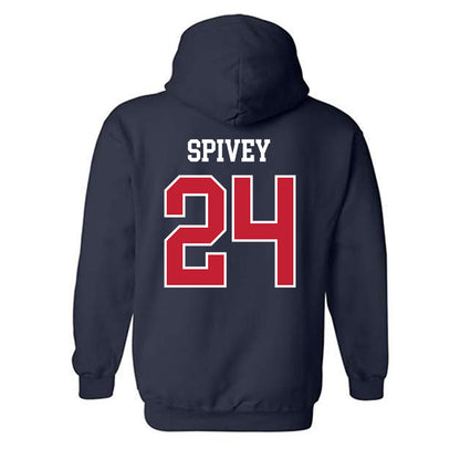 Arizona - NCAA Football : Kingston Spivey - Classic Shersey Hooded Sweatshirt-1