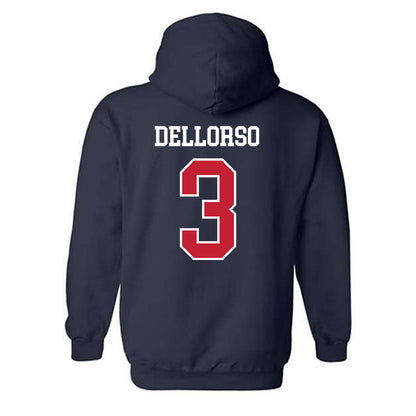 Arizona - NCAA Men's Basketball : Anthony DellOrso - Classic Shersey Hooded Sweatshirt-1