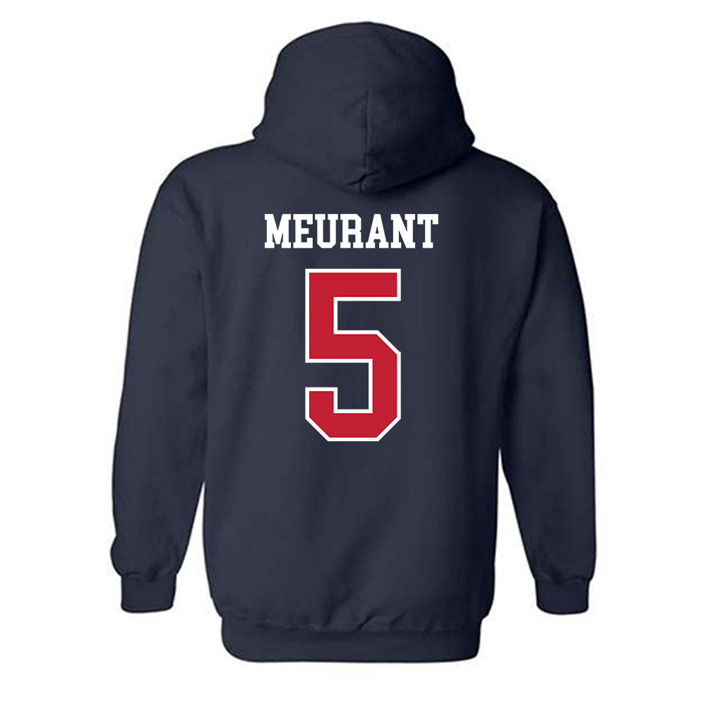 Arizona - NCAA Baseball : Mathis Meurant - Classic Shersey Hooded Sweatshirt-1