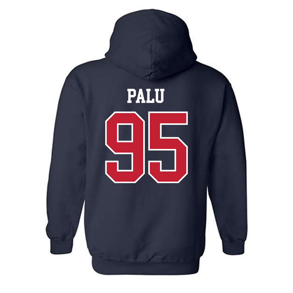 Arizona - NCAA Football : Leroy Palu - Classic Shersey Hooded Sweatshirt-1
