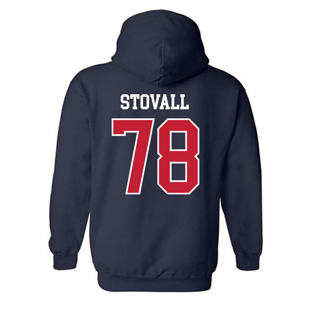 Arizona - NCAA Football : Grayson Stovall - Classic Shersey Hooded Sweatshirt-1