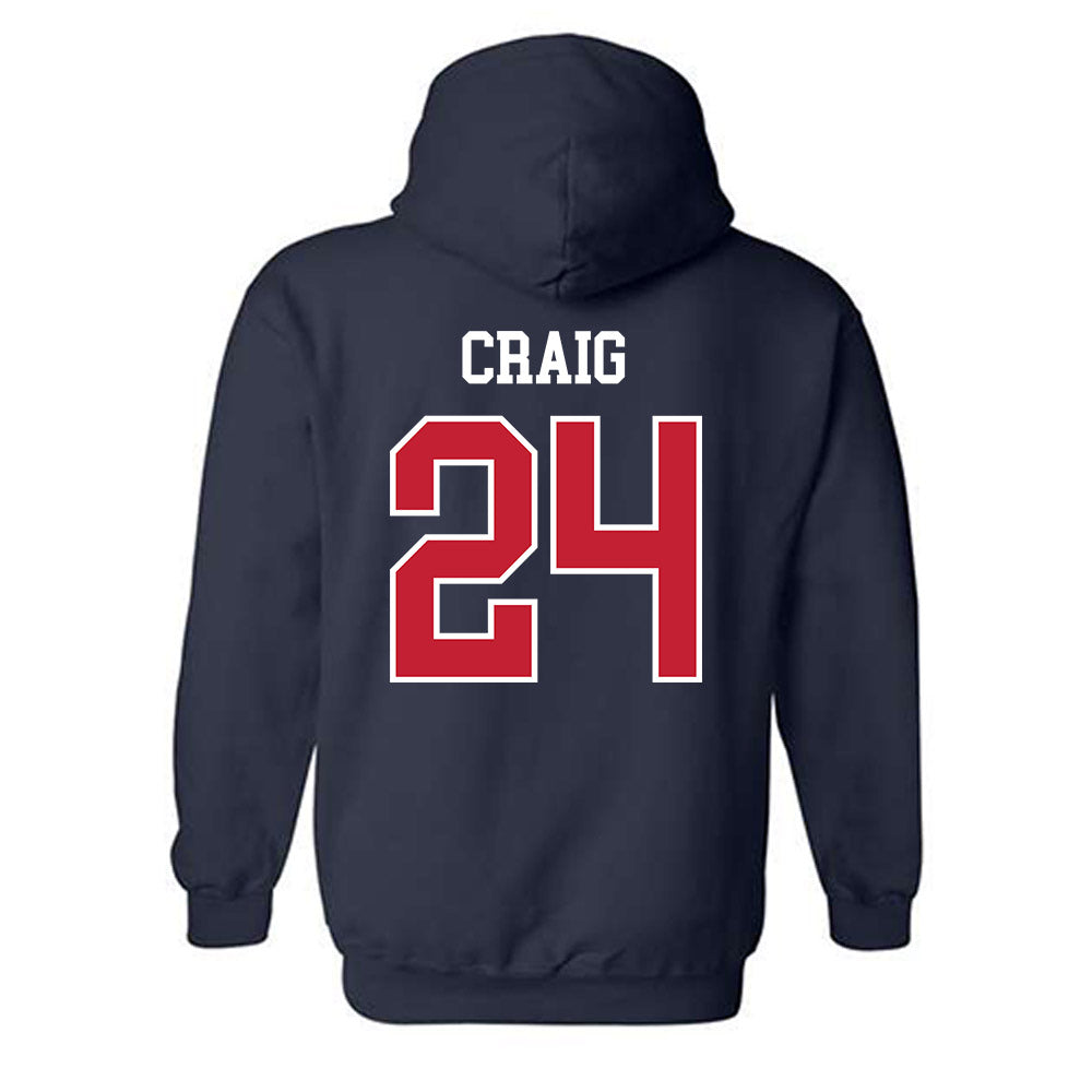 Arizona - NCAA Football : Quincy Craig - Classic Shersey Hooded Sweatshirt-1
