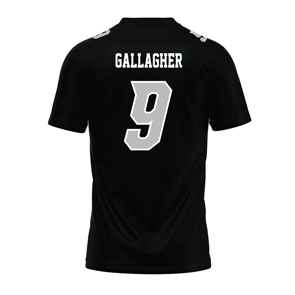 Delaware - NCAA Football : Colin Gallagher - Black Premium Football Jersey-1
