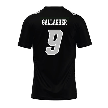 Delaware - NCAA Football : Colin Gallagher - Black Premium Football Jersey-1