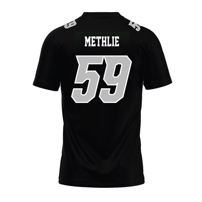 Delaware - NCAA Football : Patrick Methlie - Black Premium Football Jersey-1