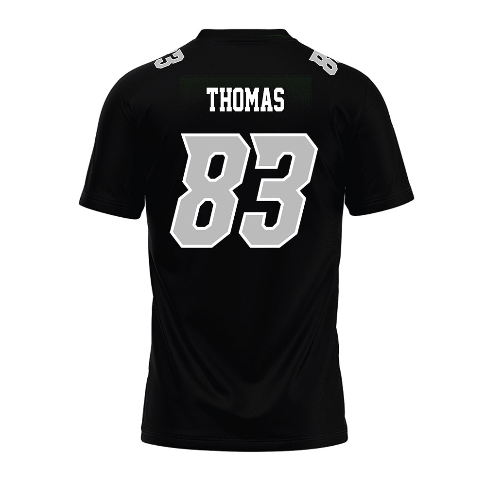 Delaware - NCAA Football : Calvin Thomas - Black Premium Football Jersey-1