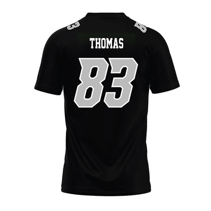 Delaware - NCAA Football : Calvin Thomas - Black Premium Football Jersey-1