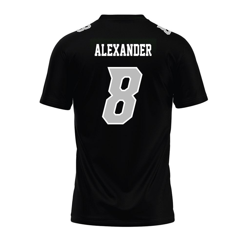 Delaware - NCAA Football : Jaquise Alexander - Black Premium Football Jersey-1