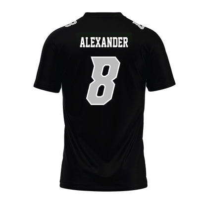 Delaware - NCAA Football : Jaquise Alexander - Black Premium Football Jersey-1
