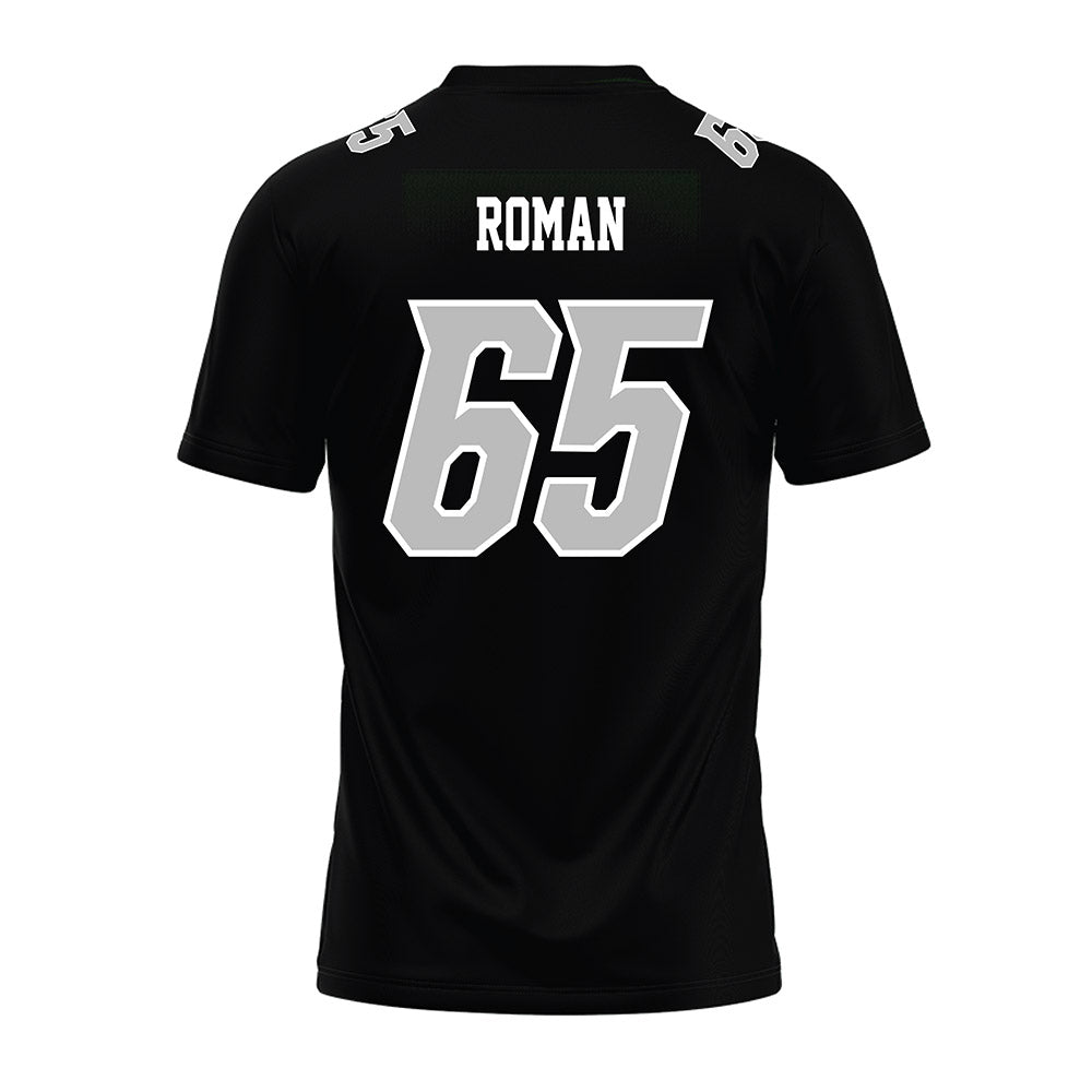 Delaware - NCAA Football : Wahkeem Roman - Black Premium Football Jersey-1