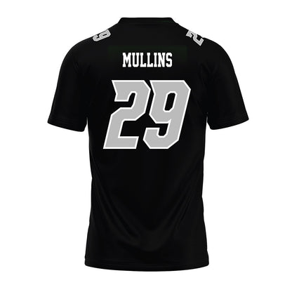 Delaware - NCAA Football : George Mullins - Black Premium Football Jersey-1