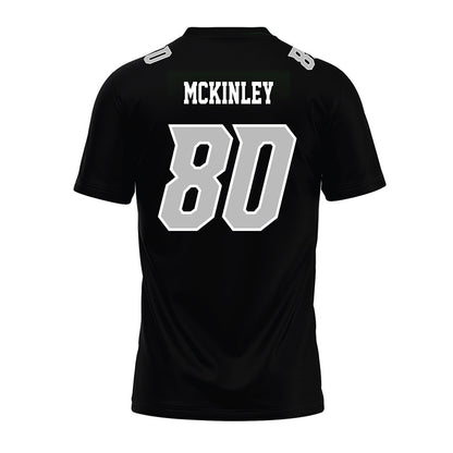 Delaware - NCAA Football : Matthew McKinley - Black Premium Football Jersey-1