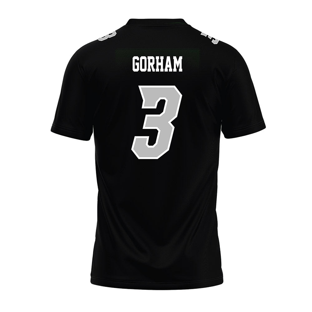 Delaware - NCAA Football : Brandon Gorham - Black Premium Football Jersey-1