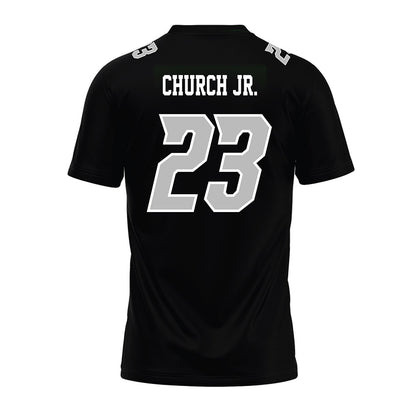Delaware - NCAA Football : Shawn Church Jr. - Black Premium Football Jersey-1