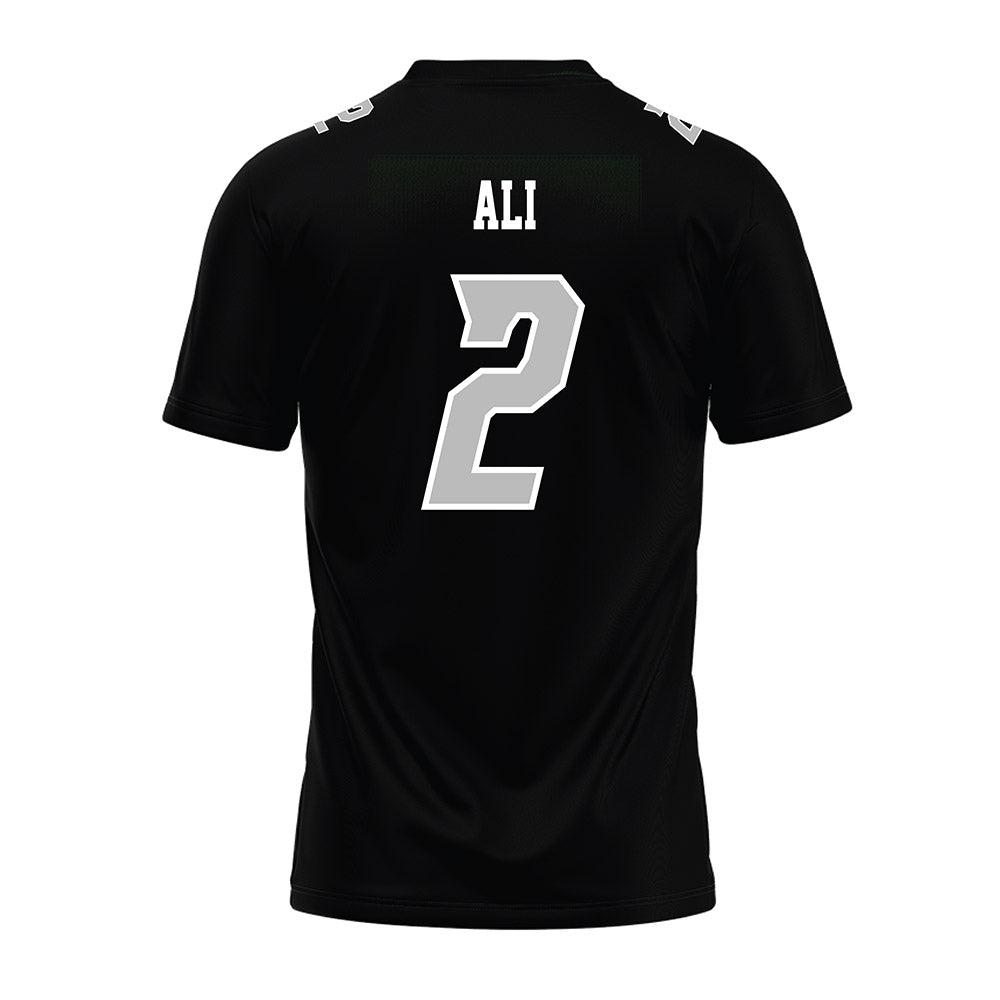 Delaware - NCAA Football : Kahlil Ali - Black Premium Football Jersey-1