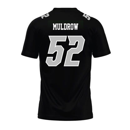 Delaware - NCAA Football : Miles Muldrow - Black Premium Football Jersey-1