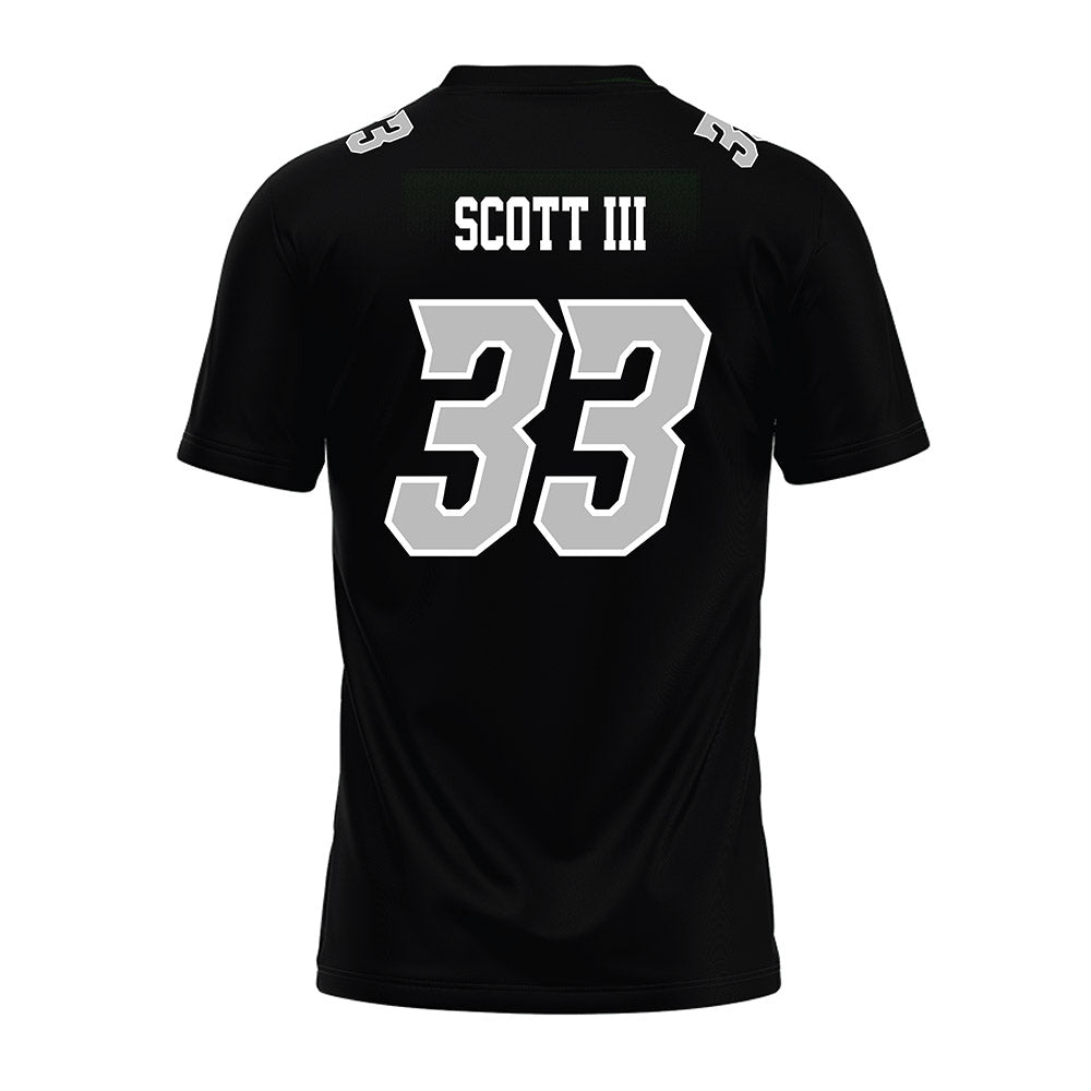 Delaware - NCAA Football : Trace Scott III - Black Premium Football Jersey-1