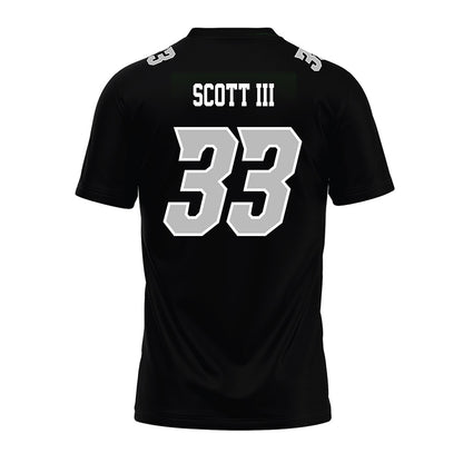 Delaware - NCAA Football : Trace Scott III - Black Premium Football Jersey-1