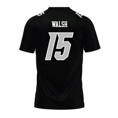 Delaware - NCAA Football : Rowen Walsh - Black Premium Football Jersey-1