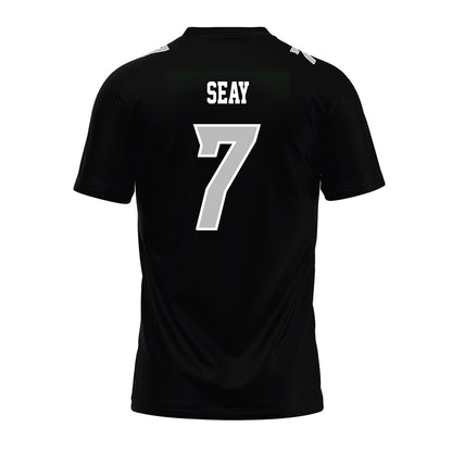 Delaware - NCAA Football : KT Seay - Black Premium Football Jersey-1