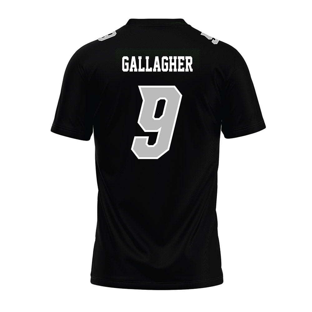 Delaware - NCAA Football : Colin Gallagher - Black Premium Football Jersey-1
