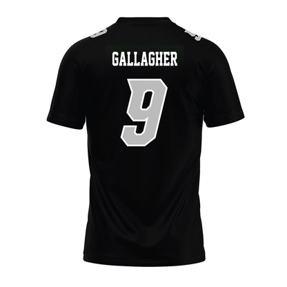 Delaware - NCAA Football : Colin Gallagher - Black Premium Football Jersey-1