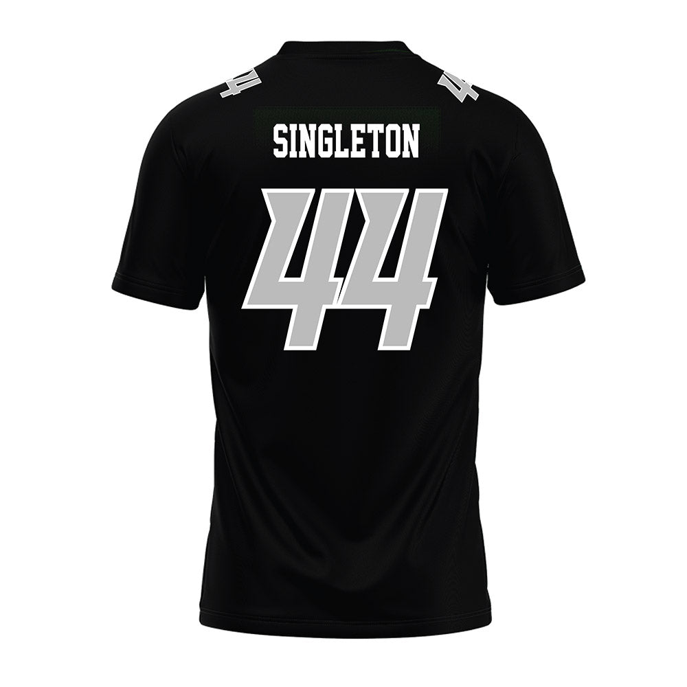 Delaware - NCAA Football : Kaeden Singleton - Black Premium Football Jersey-1