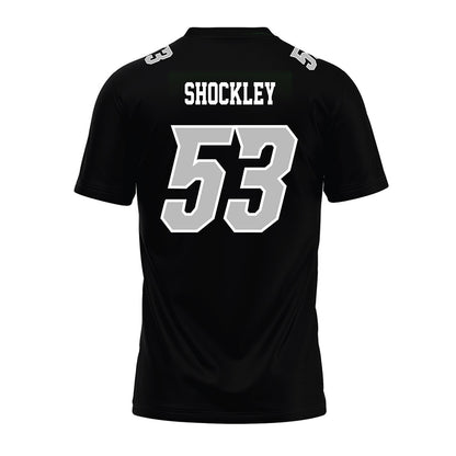 Delaware - NCAA Football : Carson Shockley - Black Premium Football Jersey-1