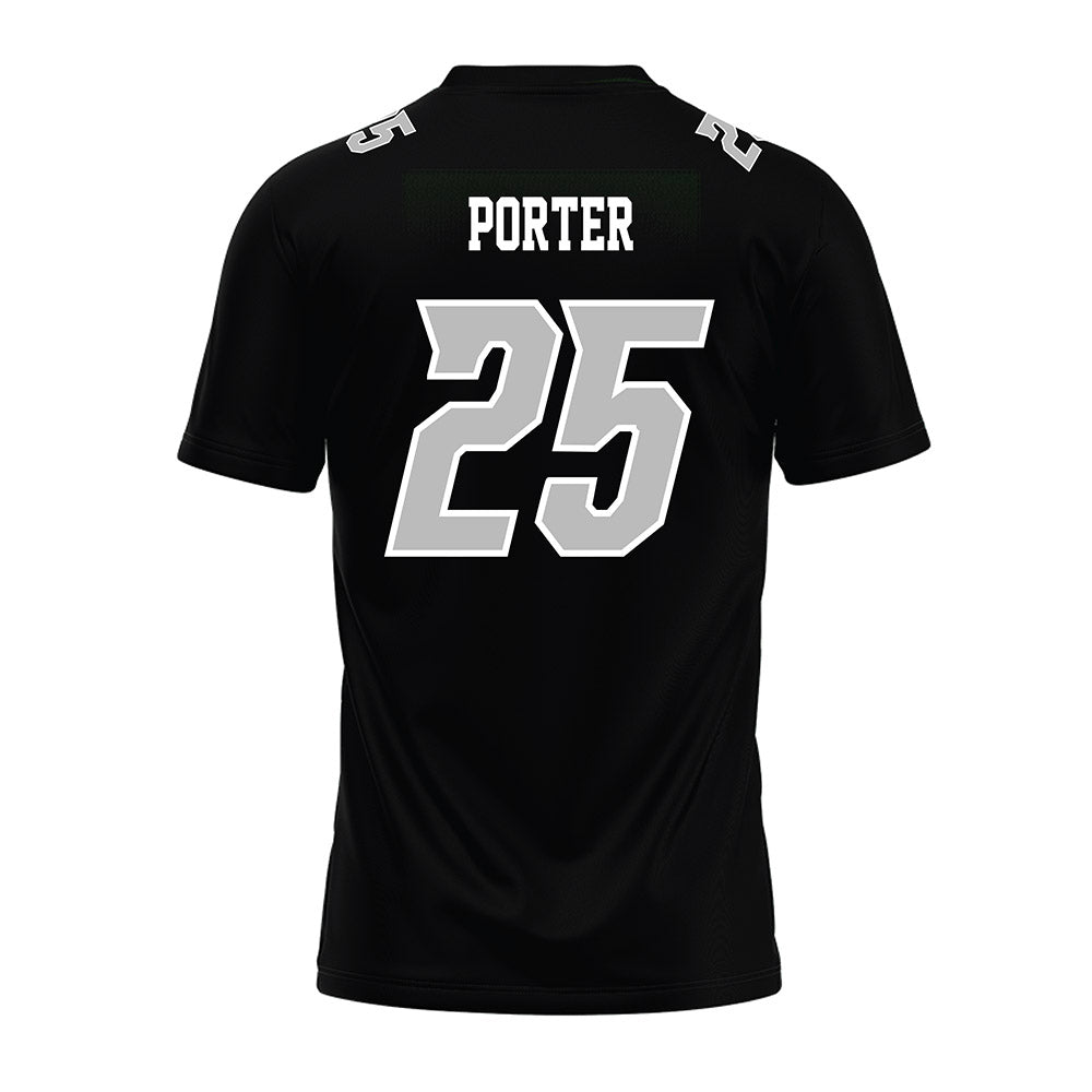 Delaware - NCAA Football : Jared Porter - Black Premium Football Jersey-1