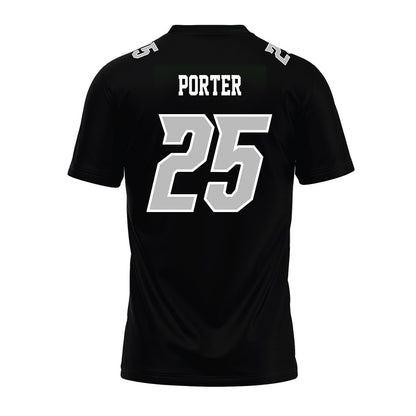 Delaware - NCAA Football : Jared Porter - Black Premium Football Jersey-1