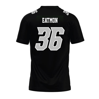 Delaware - NCAA Football : Nasir Eatmon - Black Premium Football Jersey-1