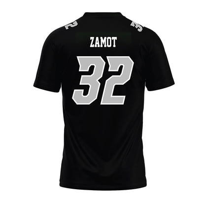 Delaware - NCAA Football : Joseph Zamot - Black Premium Football Jersey-1