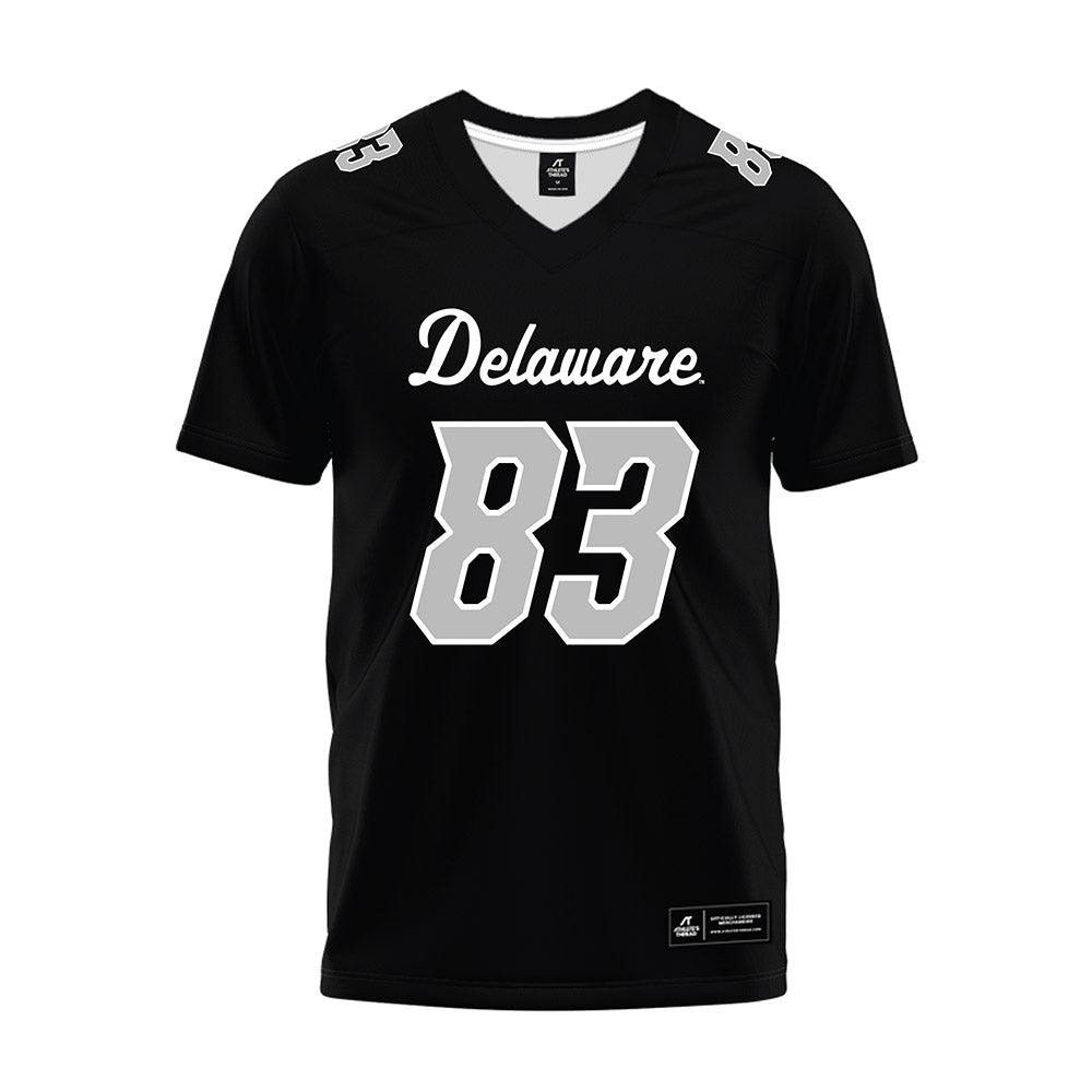 Delaware - NCAA Football : Calvin Thomas - Black Premium Football Jersey-0