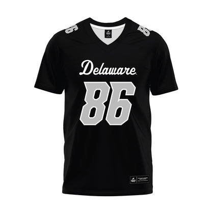 Delaware - NCAA Football : Jaxson Bowman - Black Premium Football Jersey-0