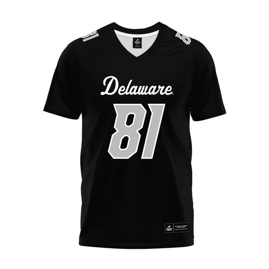Delaware - NCAA Football : Jake Blum - Black Premium Football Jersey-0