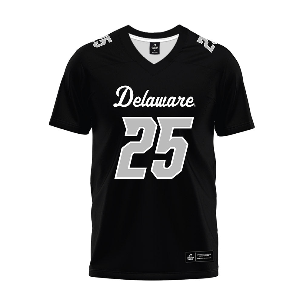 Delaware - NCAA Football : Jared Porter - Black Premium Football Jersey-0