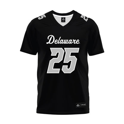 Delaware - NCAA Football : Jared Porter - Black Premium Football Jersey-0
