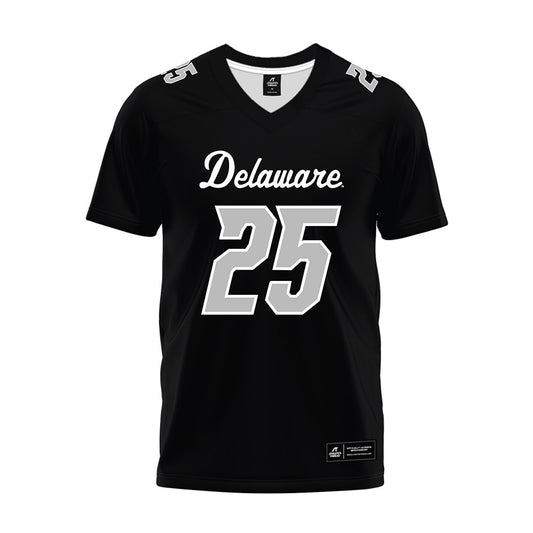Delaware - NCAA Football : Jared Porter - Black Premium Football Jersey-0